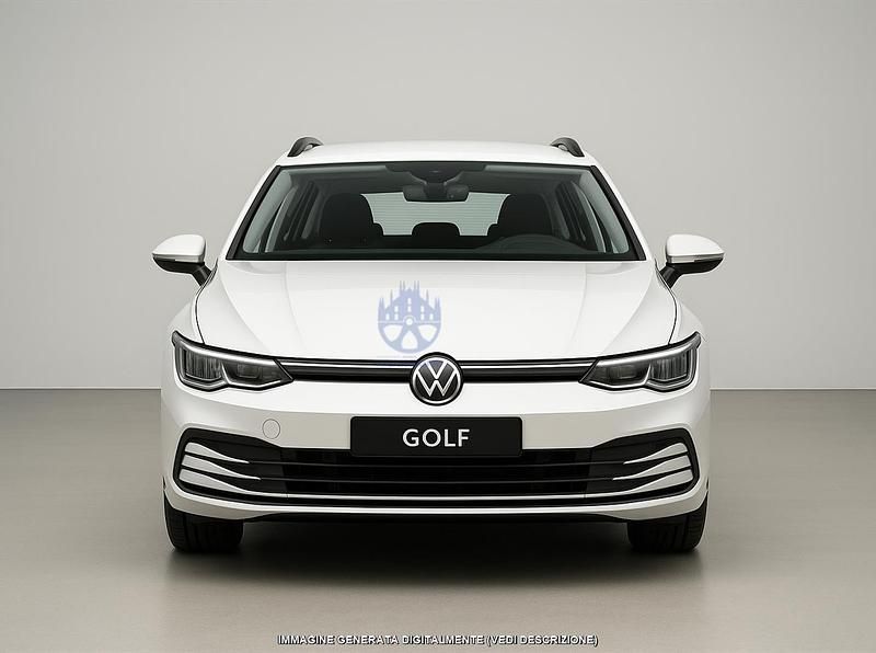 Usata VW Golf VIII Life 150 CV (110 kW) 2023 Bianco Station wagon