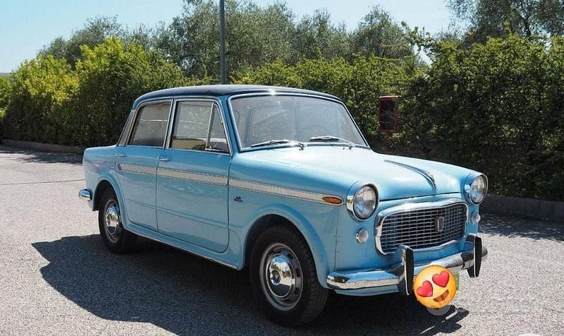 Usata Fiat 1200 1960 Blu Berlina