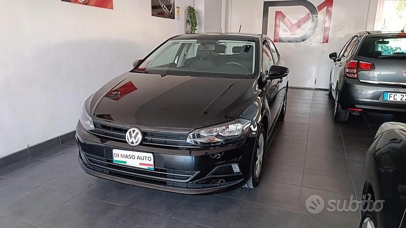 Usata VW Polo Comfortline 65 CV (47 kW) 2018 Nero Utilitaria