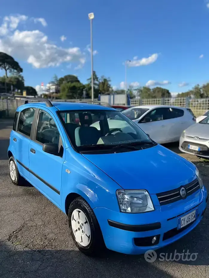 Usata Fiat Panda Emotion 60 CV (44 kW) 2005 Blu Utilitaria