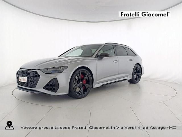 Nuova Audi RS6 Performance 630 CV (463 kW) 2025 Argento floret metallizzato Station wagon