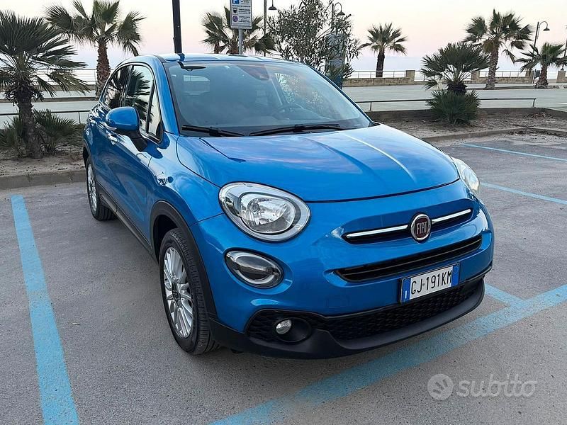 Usata Fiat 500X Connect 95 CV (69 kW) 2022 Blu SUV