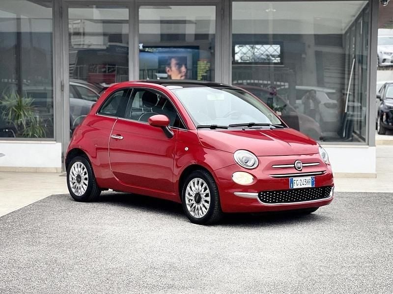 Usata Fiat 500 95 CV (69 kW) 2017 Rosso Berlina