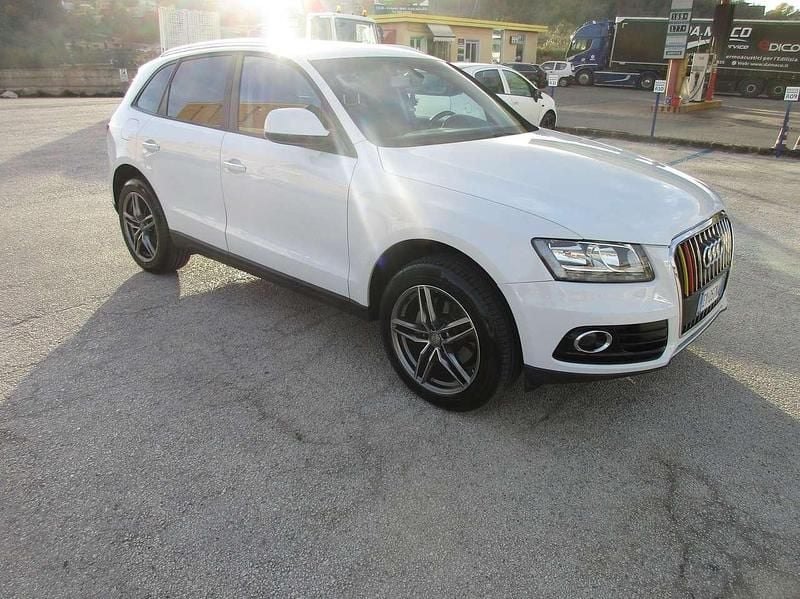 Usata Audi Q5 Advanced Plus 177 CV (130 kW) 2015 Bianco SUV