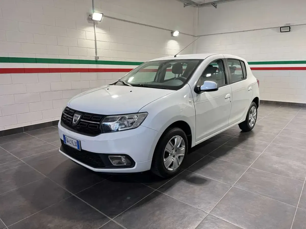 Usata Dacia Sandero 73 CV (53 kW) 2019 Bianco Berlina