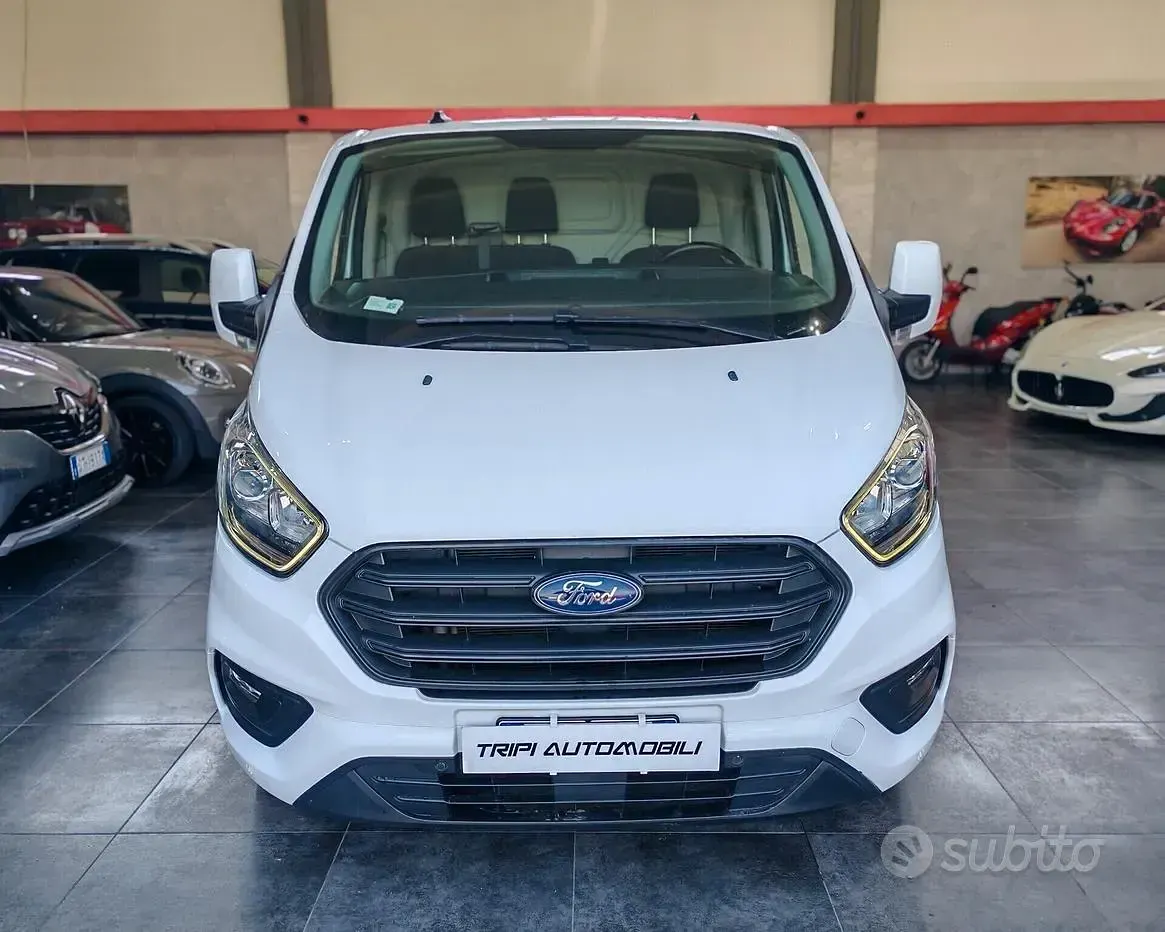 Usata Ford Transit Custom 131 CV (96 kW) 2023 Bianco Berlina