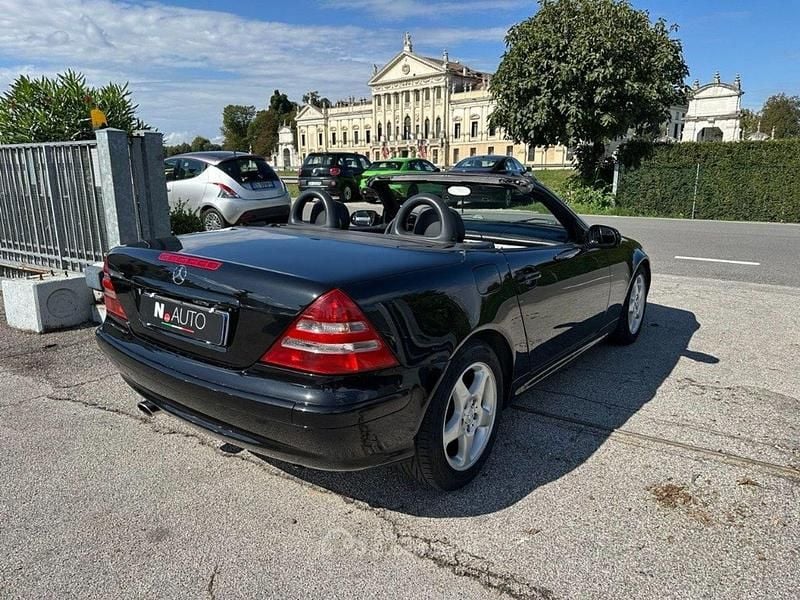 Usata Mercedes SLK200 Edition 163 CV (119 kW) 2003 Nero Cabrio