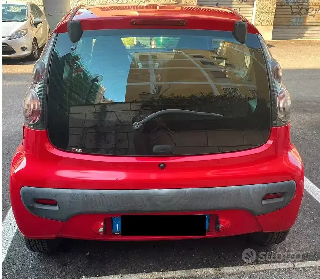 Usata Citroën C1 68 CV (50 kW) 2006 Rosso Utilitaria