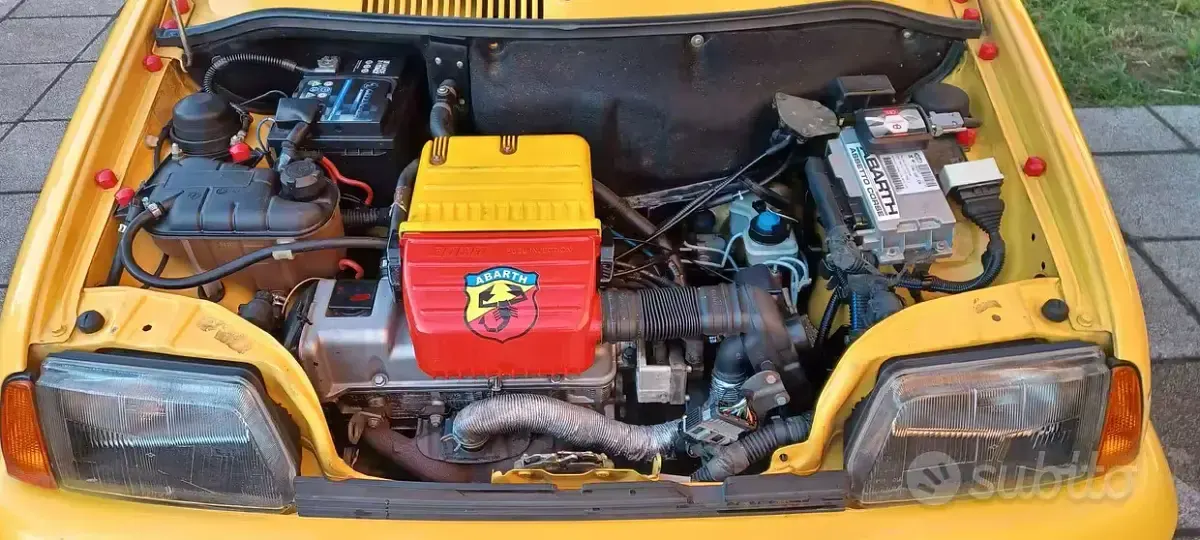 Usata Fiat Cinquecento 54 CV (39 kW) 1998 Giallo Utilitaria