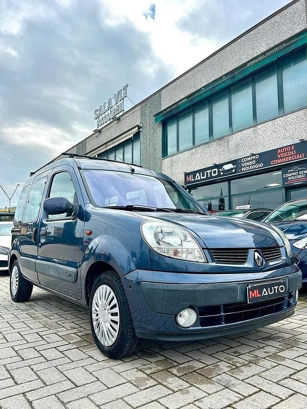 Usata Renault Kangoo 82 CV (60 kW) 2004 Blu Monovolume