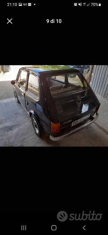 Blu Usata 1982 Fiat 126 Due volumi | 3800 € - Immagine 1/4
