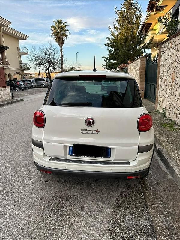 Usata Fiat 500L Cross 95 CV (69 kW) 2017 Bianco Monovolume
