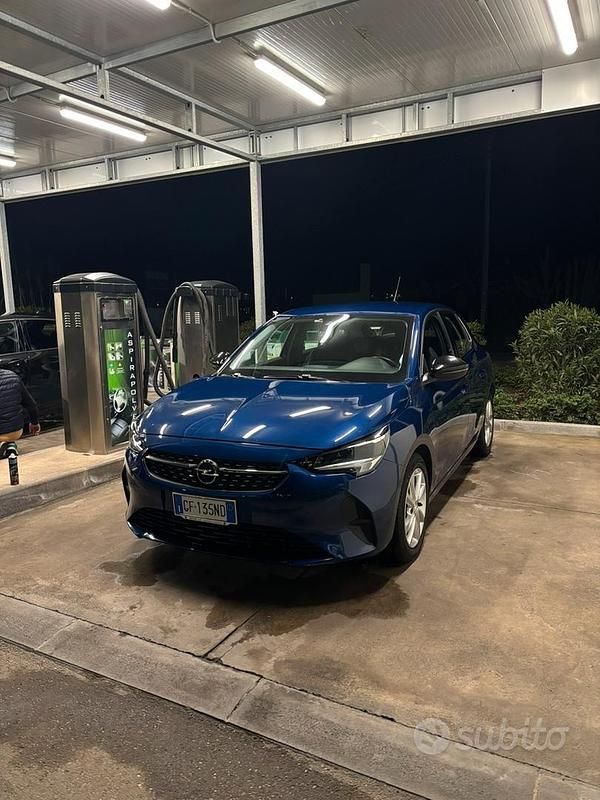 Usata Opel Corsa 101 CV (74 kW) 2021 Blu Utilitaria