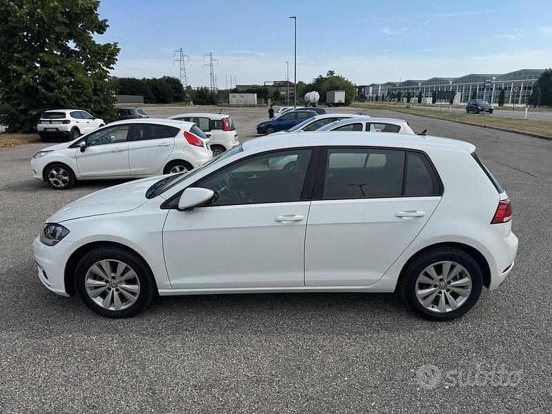 Usata VW Golf VII 2018 Bianco Berlina