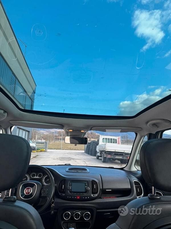 Usata Fiat 500L 80 CV (58 kW) 2015 Bianco Monovolume