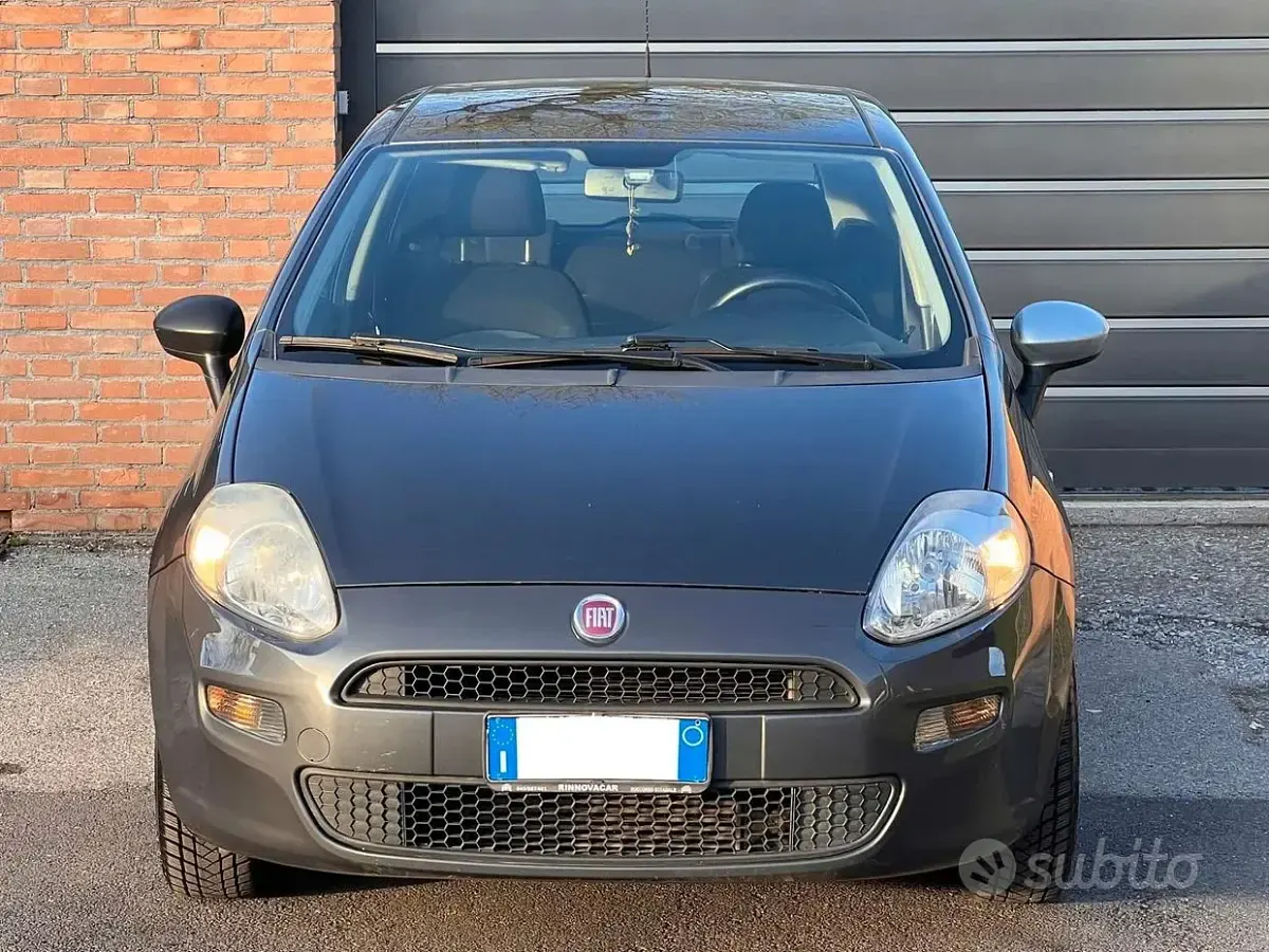 Usata Fiat Punto 75 CV (55 kW) 2015 Grigio Utilitaria