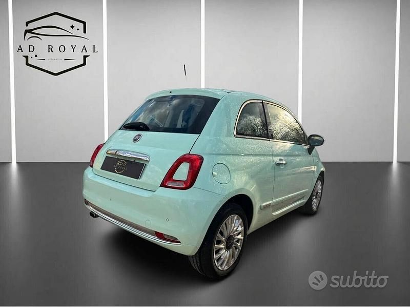 Usata Fiat 500 Lounge 69 CV (50 kW) 2018 Verde Berlina