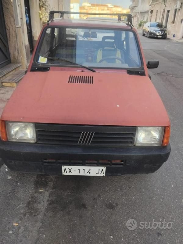 Usata Fiat Panda 39 CV (28 kW) 1998 Rosso Utilitaria