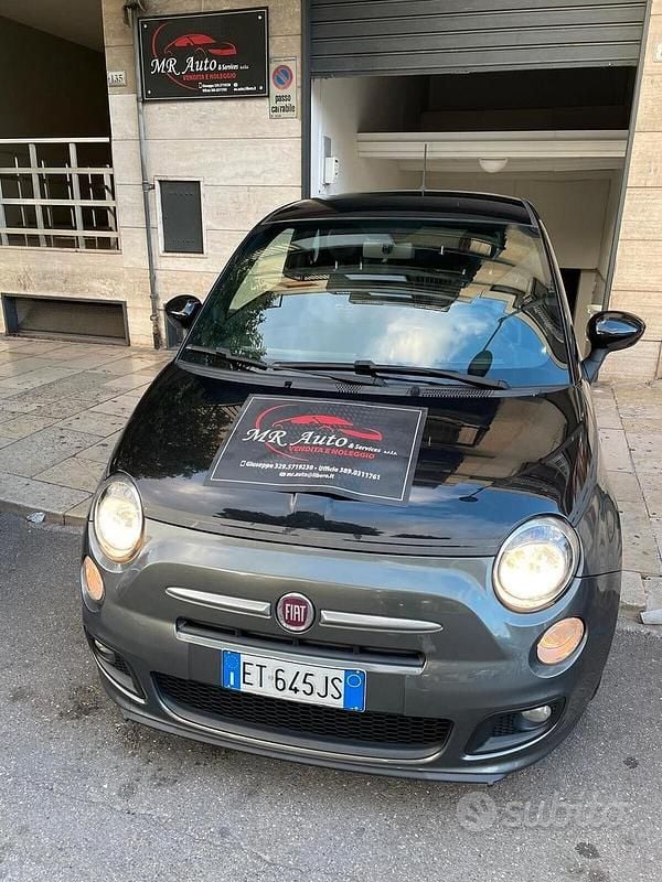 Usata Fiat 500 69 CV (50 kW) 2015 Grigio Berlina