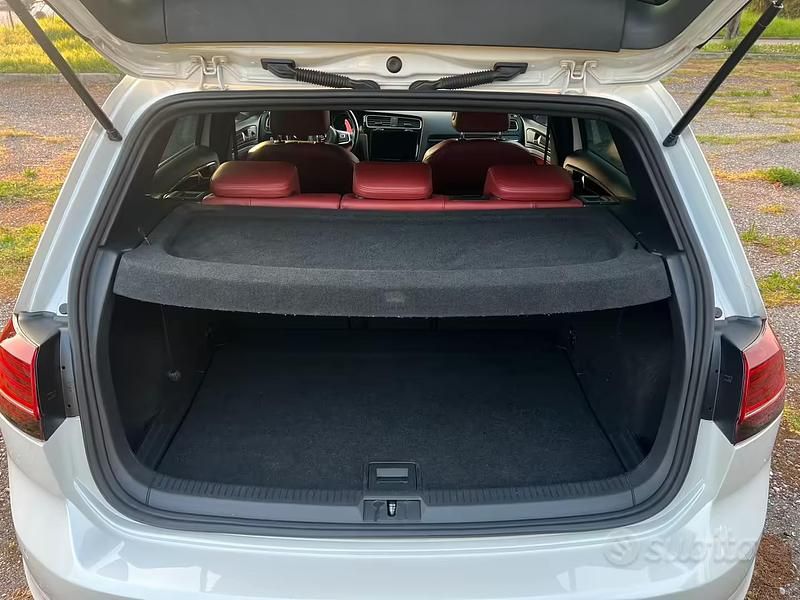 Usata VW Golf VII GTI 220 CV (161 kW) 2013 Bianco Berlina