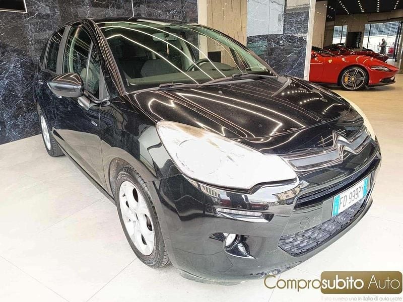 Usata Citroën C3 Live 75 CV (55 kW) 2016 Nero Berlina