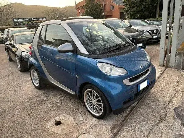 Usata Smart ForTwo Cabrio 60 CV (44 kW) 2010 Blu Cabrio