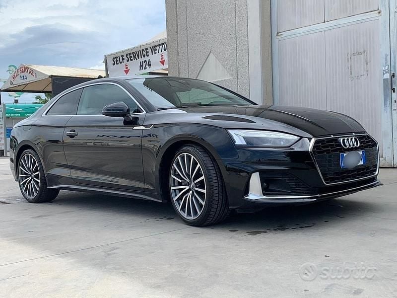 Usata Audi A5 204 CV (150 kW) 2020 Nero Coupé
