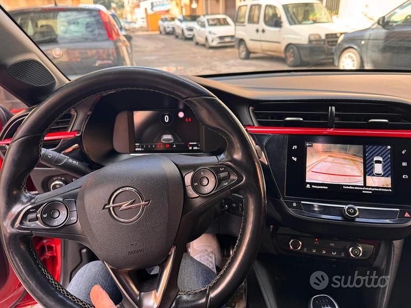 Usata Opel Corsa GS Line 102 CV (75 kW) 2020 Rosso Utilitaria