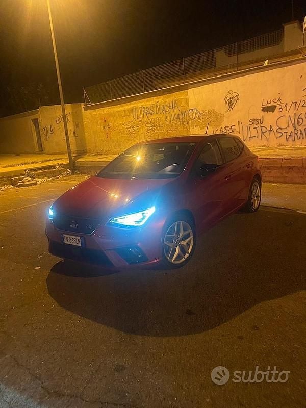 Usata Seat Ibiza FR 2019 Rosso Berlina