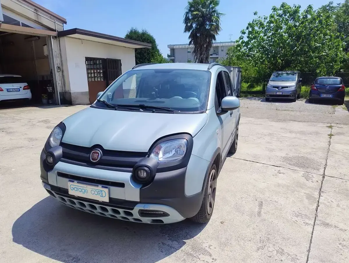 Usata Fiat Panda Cross Cross 69 CV (50 kW) 2020 Verde Utilitaria