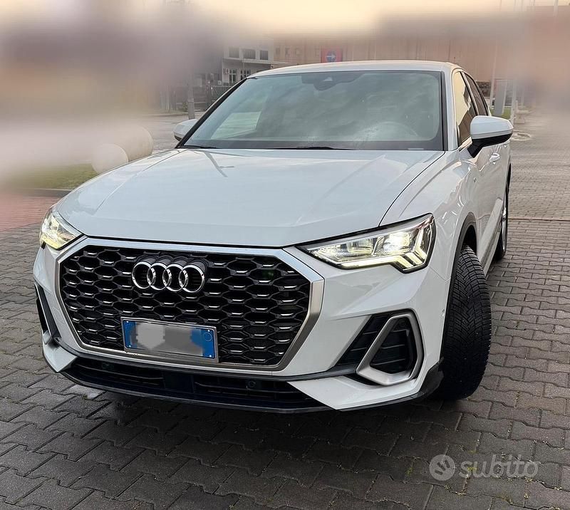 Usata Audi Q3 Sportback S-Line 150 CV (110 kW) 2019 Bianco SUV