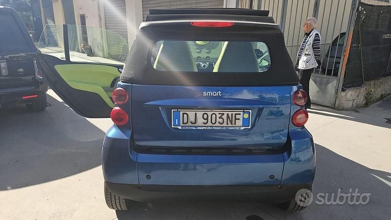Usata Smart ForTwo Cabrio 71 CV (52 kW) 2007 Blu Cabrio