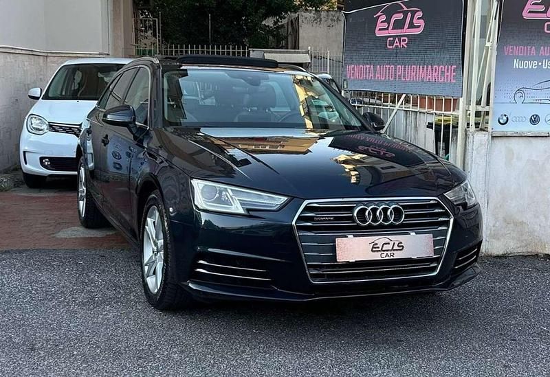 Usata Audi A4 Ambiente 190 CV (139 kW) 2016 Blu/azzurro Station wagon