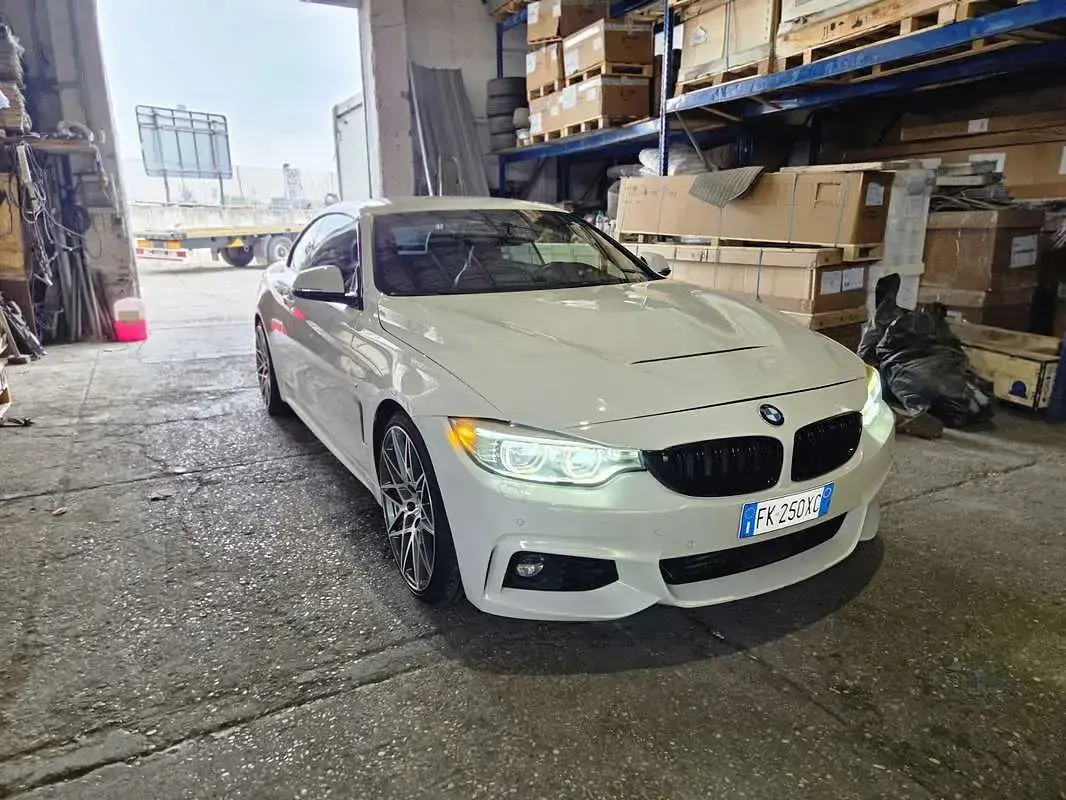 Usata BMW 435 M Sport 306 CV (225 kW) 2014 Bianco Cabrio