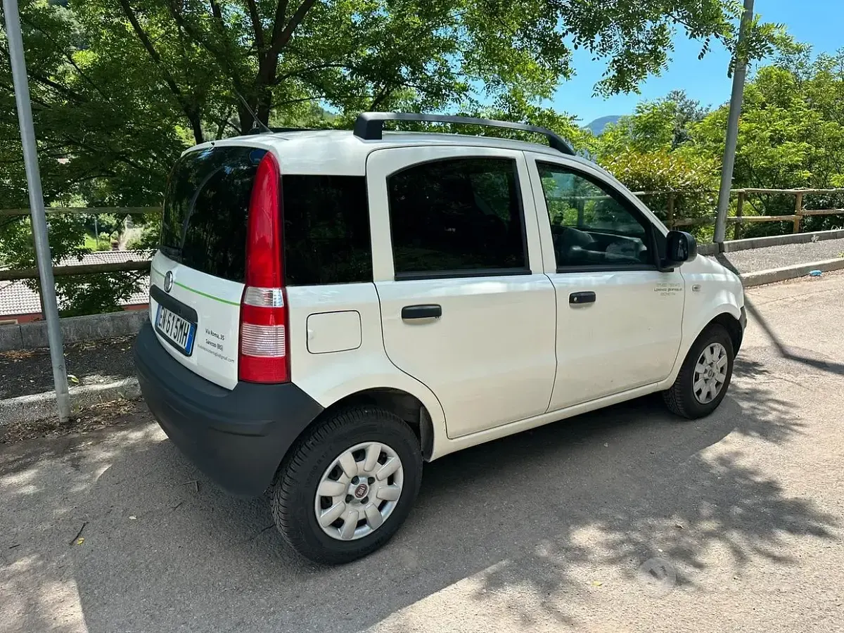 Usata Fiat Panda 75 CV (55 kW) 2012 Bianco Utilitaria