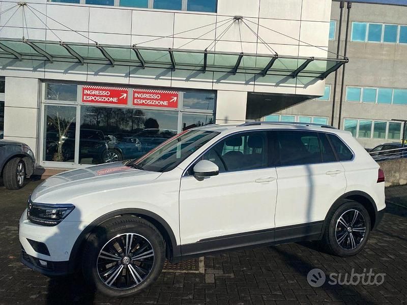Usata VW Tiguan 150 CV (110 kW) 2020 Bianco SUV