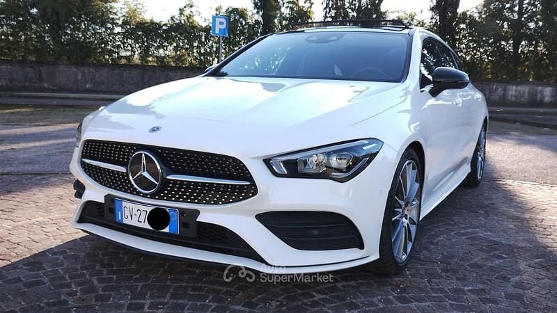 Usata Mercedes CLA200 AMG 163 CV (119 kW) 2022 Bianco Berlina