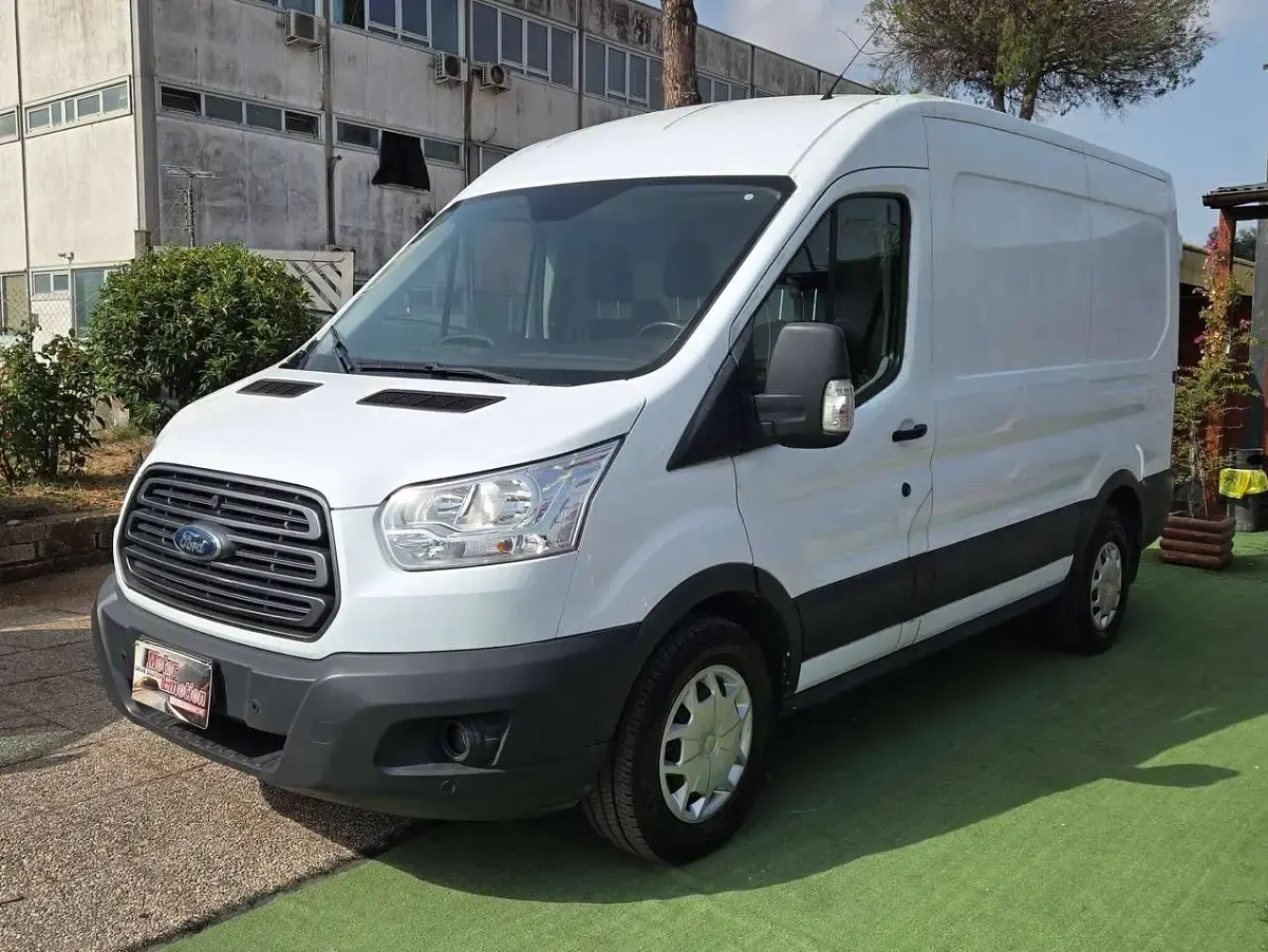 Usata Ford Transit 131 CV (96 kW) 2019 Bianco neve Furgone