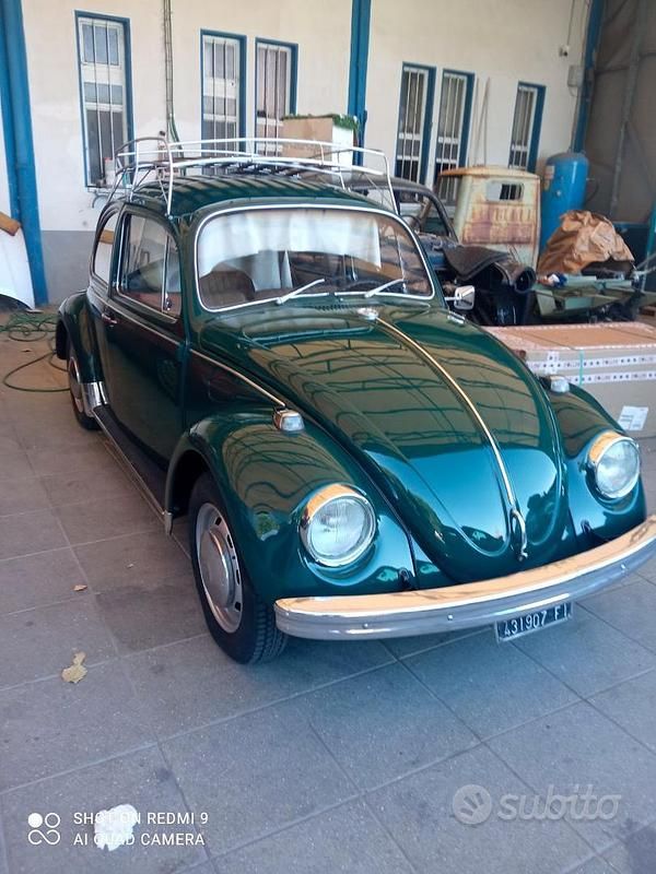 Usata VW Beetle 1960 Verde Utilitaria