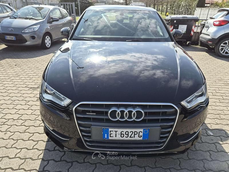 Usata Audi A3 S-Line 184 CV (135 kW) 2013 Nero Berlina