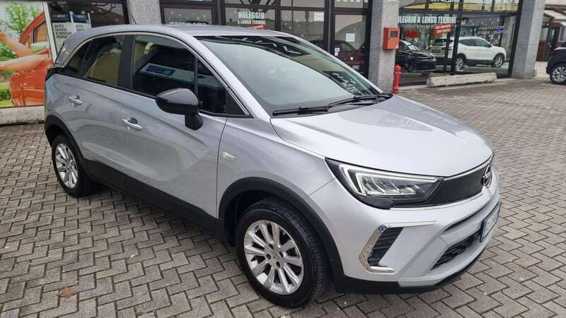 Argento Usata 2022 Opel Crossland X Elegance SUV | 12.400 € (Buon prezzo) - Immagine 1/4