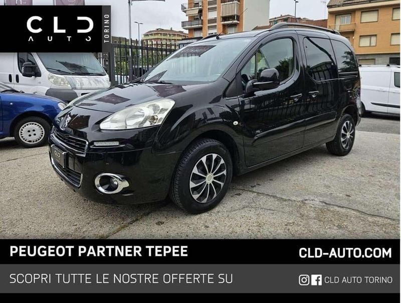 Nero Usata 2013 Peugeot Partner Tepee Monovolume | 5100 € (Buon prezzo) - Immagine 1/4