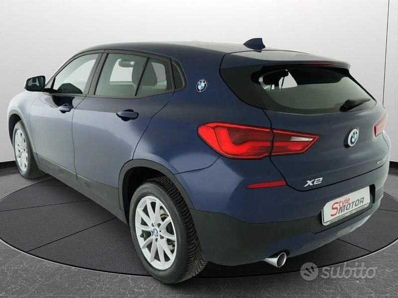 Usata BMW X2 116 CV (85 kW) 2019 Blu SUV