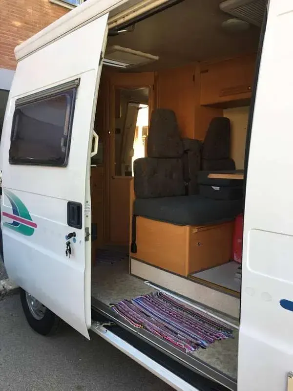 Usata Fiat Ducato 126 CV (92 kW) 2002 Bianco Furgone