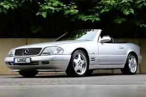 Usata Mercedes SL320 Edition 224 CV (164 kW) 2001 Argento Cabrio