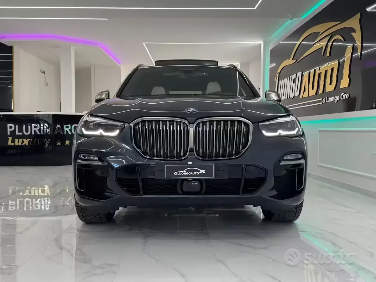 Begagnad BMW X5 M Sport 400 HK (294 kW) 2019 Blå SUV