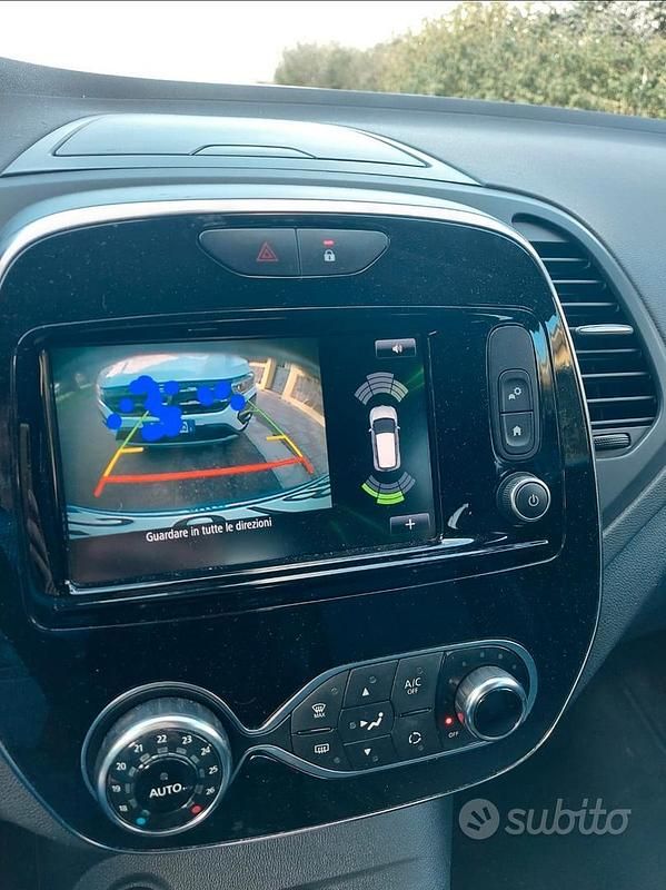 Usata Renault Captur 90 CV (66 kW) 2019 Blu SUV