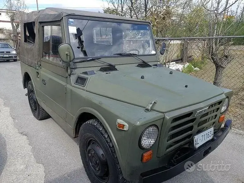 Usata Fiat Campagnola 80 CV (58 kW) 1992 Verde SUV
