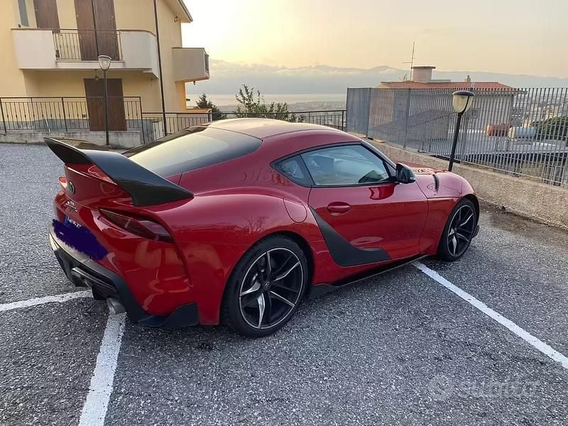 Usata Toyota Supra Premium 340 CV (250 kW) 2020 Rosso Coupé