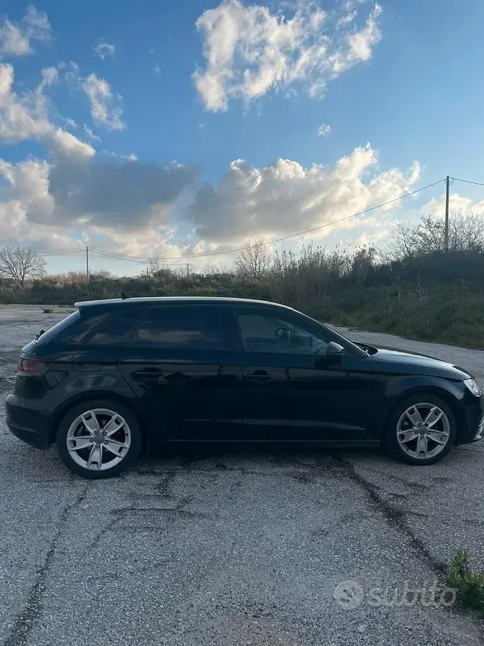 Usata Audi A3 150 CV (110 kW) 2013 Nero Berlina